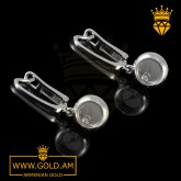 Buy 14k gold earrings for women armenian gold fashion jewelry где купить золотые серьги с драгоценными камнями недорого Серьги из золота (26)